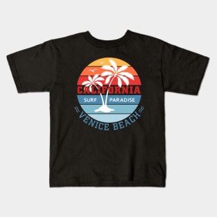 California surf paradise t-shirt Kids T-Shirt